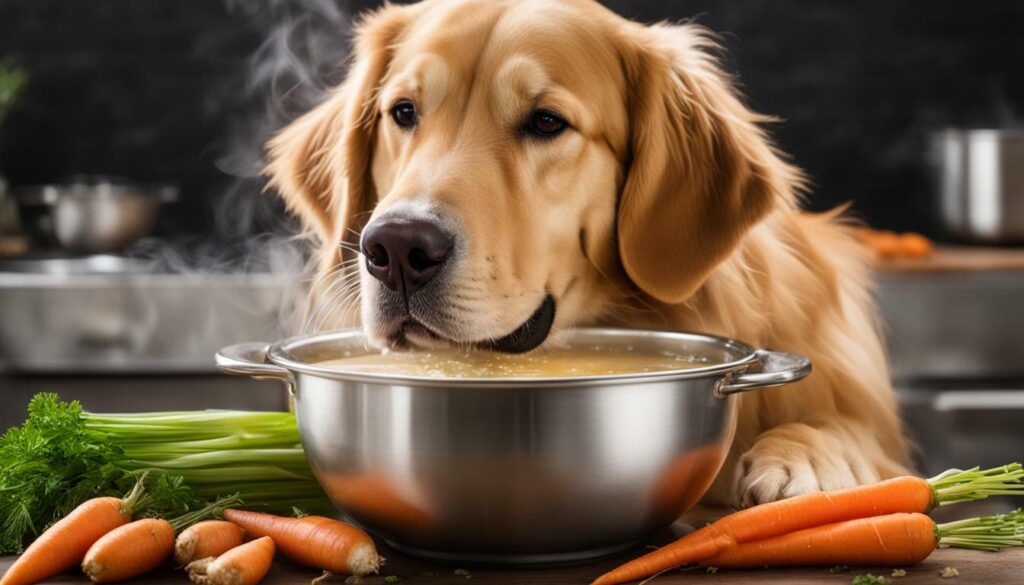 Chicken broth for dogs