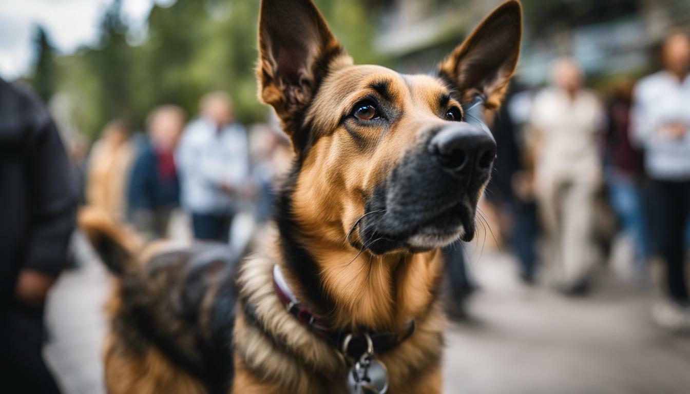 critical signs of stress in a dog