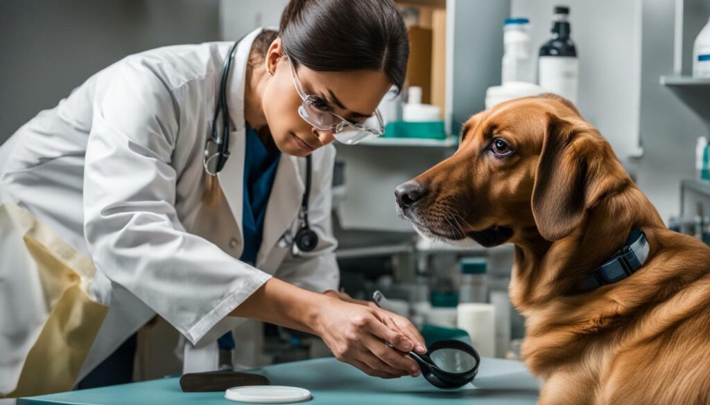 diagnosing pyoderma in dogs