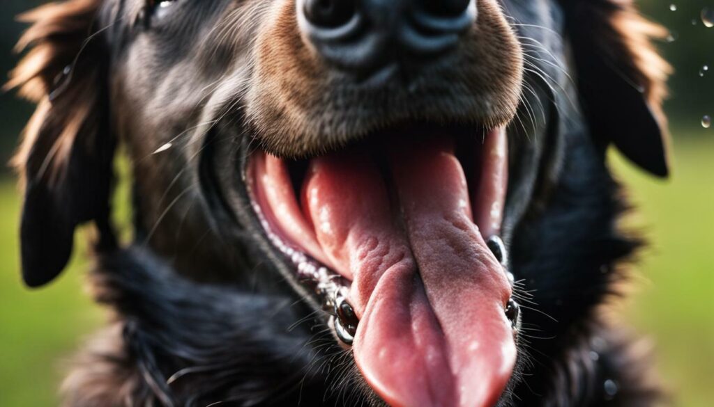 dog panting