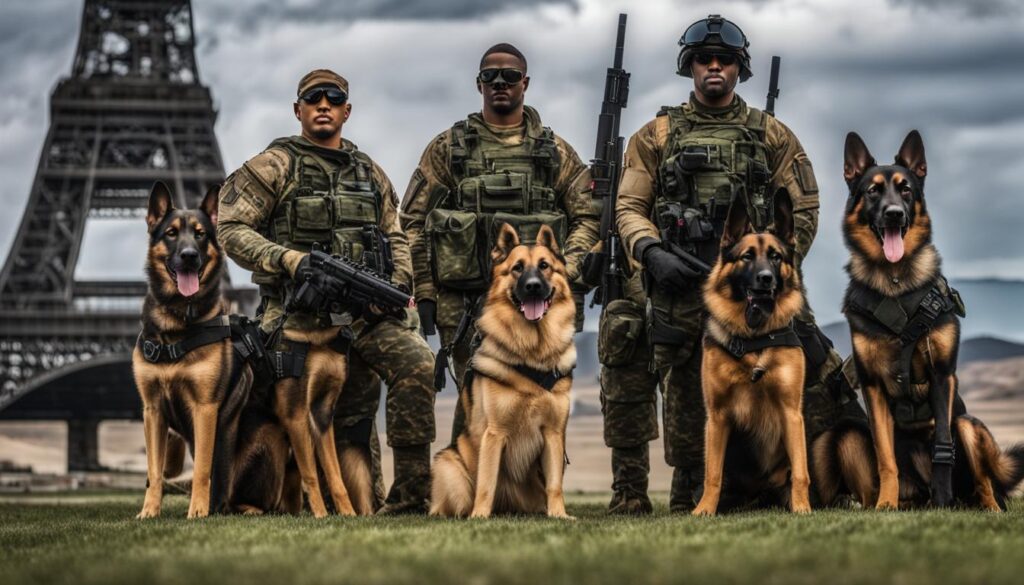 military dogs