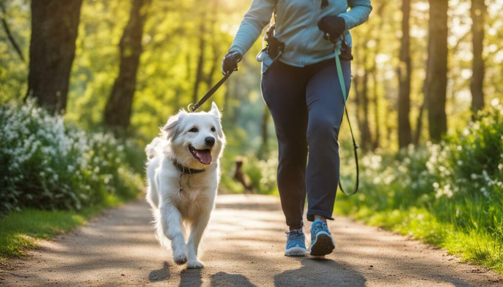 senior dog exercise routine