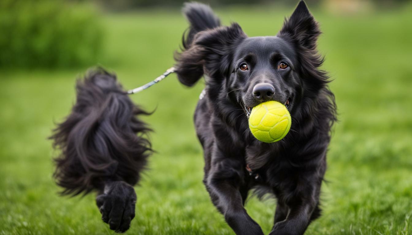 senior dog exercise